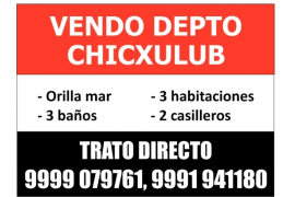property, Sale, VENDO DEPTO CHICXULUB ID:3084180